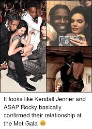 However, by july 2016, asap rocky was dating her sister, kendall jenner. It Looks Like Kendall Jenner And Asap Rocky Basically Confirmed Their Relationship At The Met Gala Kendall Jenner Meme On Me Me