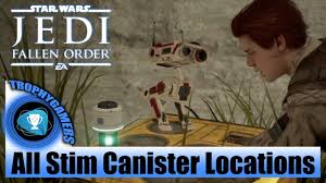 The box that is supposed to be the jump point for making the final crossing of the pit, won't stop at the right location. Star Wars Jedi Fallen Order Guide All Stim Canisters Stevivor