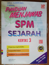 Peraturan pemarkahan kertas 2 peperiksaan percubaan spm 2019 soalan 1 perincian butiran markah a f1 f2 namakan dua. Spm Sejarah Kertas 3 Panduan Menjawab Reference Book Pelangi Books Stationery Books On Carousell
