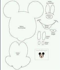 Mickey Mickey Mouse Crafts Mickey Mouse Quilt Mickey Mouse Template Todo con un solo envio a devoto (tiene costo el envio). pinterest