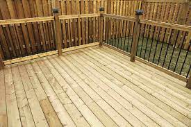 Pros And Cons Of Wood And Composite Decking Building A Deck Cool Deck Wood Deck