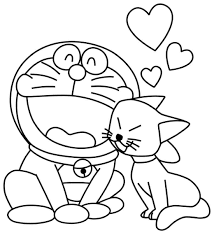 Melalui mewarnai, kreativitas dan imajinasi anak akan semakin berkembang. 37 Daftar Sketsa Gambar Doraemon Dan Kawan Kawan Terkini Sketsa