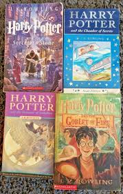 Harry Potter 1 4 Lot Of 4 Books Paperback Books Jk Rowling Free Shipping Harrypotterbook Potterhead Paperback Books Harry Potter Books Rowling