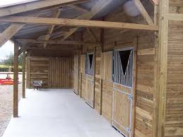 Boxe 45 Bomaco Abri Chevaux Construction Bois Abri De Jardin