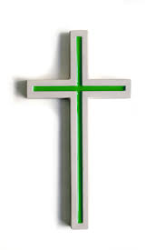 More than 100000 cheapest places to home decor at pleasant prices up to 20 usd fast and free worldwide shipping! Crossina Wall Concrete Cross Green On White Concrete Contemporary Modern Design Wall Mounted Min Wall Crosses Modern Minimalist Modern Contemporary Design