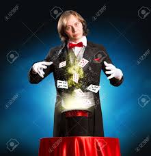 Corrects your homework, essays, email. Magician Casts A Spell Over The Cylinder Around The Magic And Playing Cards Stock Photo Picture And Royalty Free Image Image 20199489