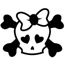 Download Little Bo Creep Skull Decal Skull Silhouette Skull Crafts