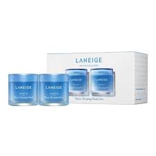 Sleeping masks just aren't commonly found in the western beauty market and it isn't a product that is well known outside of the ab realm. Laneige Water Sleeping Mask Duo Set 200ml