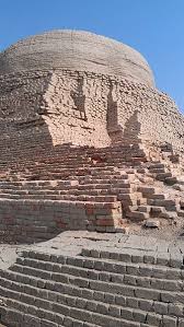 File Close Look Of Kushan Buddhist Stupa At Moenjodaro Note The Uniform Size Of The Bricks Like Indus Kush Wikimedia Stupa Ancient Civilizations Harappan