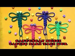 35 Gantungan Kunci Capung Dari Tali Kur Macram Tutorial Paracord Dragonfly Keychain Youtube Rope Crafts Diy Crafts For Teens To Make Crafts