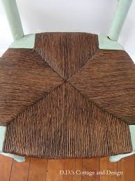 D D S Cottage And Design 4 Ladder Back Chairs With Rush Seats Ladder Back Chairs Furniture Rehab Chair Makeover