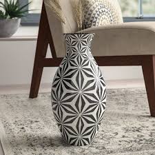 Plainville Tall Earthenware Floor Vase Reviews Joss Main Floor Vase Tall Vase Decor Vase Design