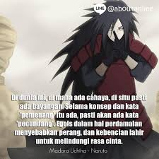Saat orang lain bahagia menatap hujan, kamu justru nelangsa sedih melihat keluar jendela. Naruto Japanese Quotes Anime Novocom Top
