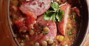 Saucisse Aux Lentilles Recette Plat Principal Alimentation Thermomix Recette