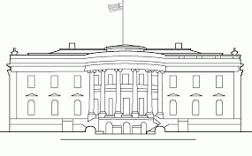 By coloring the map according to the legend, you child will discover how varied the landscape is from coast to coast. White House Coloring Sheet