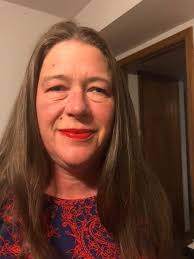 Wife rocks bold red hair color transformation