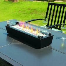 Outdoor Tabletop Gas Fire Pit Patio Table Top