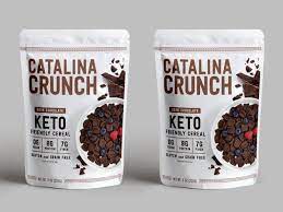 World S First Low Carb Cereal Dark Chocolate High Fiber High Protein Catalina Crunch Low Carb Cereal Keto Cereal Chocolate Cereal