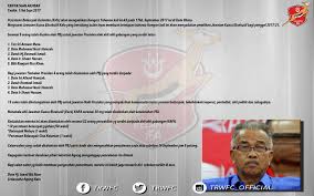 Pemilihan pemain bola sepak maksak jk sukan rekreasi kelab suk selangor. Kenyataan Rasmi Kongres Tahunan Kafa Pemilihan Jawatan Kuasa Eksekutif 2017 21 Football Tribe Malaysia