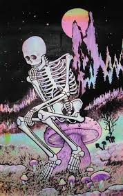 Trippy Wallpapers Tumblr Psychedelic Art Skeleton Art Trippy Wallpaper