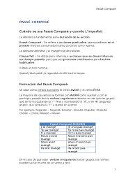 F♛ / b ] on le dit absolument. Passe Compose Verbe Unites Semantiques