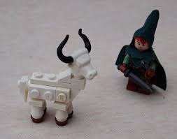 Both The Custom Minifig And Custom Animal Are Fantastic In Brother Steven S Creation Animals Of Lcc Loreesi Prongh The Minotaur Mini Figures My Favorite Part