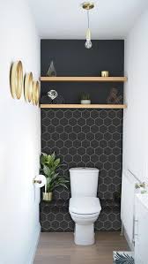 Kitchen And Bathroom Splashback Removable Vinyl Wallpaper Hexa Black Peel Stick Bathroom Splashback Bathroom Inspiration Bathroom Interior