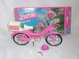 Motor Bike Velomoteur Barbie 1983 Barbie Porte Bagage