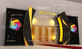 genting 50 years annual event by firdaus nawawi at coroflot com corporate event design event entrance arch event entrance design
