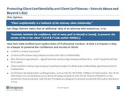Legal Services Ethics of Legal Outsourcing Deirdre Oren Byrne, Esq ...