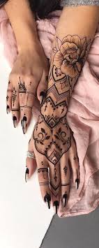 Arm Hand Tattoos Ideas In 2020 Henna Tattoo Hand Hand Tattoos For Women Henna Tattoo Designs