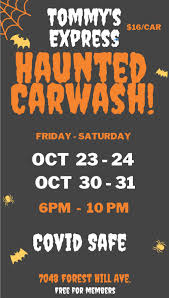 The haunted car wash, located at 6074 pouncey tract road, will be open from 6 p.m. Alternative Pumpkin Spot And Unique Haunted House Experience Rvahub