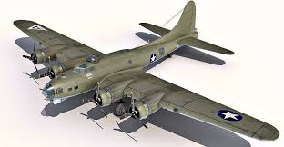 B 17 Flying Fortress 3d Model Fortress 3d Model B17