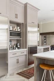 gray limed oak kitchen island with