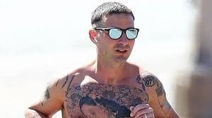 Shia Labeouf Got A Bunch Of Real Tattoos For New Movie Role Real Tattoo Tatoos Actress Christina