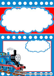 Free Thomas The Train Birthday Printables Free Printable Thomas The Train Invitation Templates Drevio Train Invitation Free Printable Birthday Invitations Thomas Train Birthday