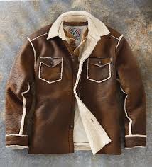 True Grit Vintage Faux Leather Jacket