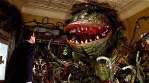 In Little Shop of Horrors (1986) for the scenes with large Audrey II to  make them smoother the scenes had to be filmed in slow motion (12 frame per  second instead of
