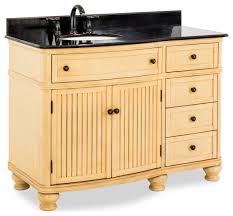Allen roth moravia 48 in white single sink bathroom vanity with natural carrara marble top the vanities tops department at lowes. 48 Bathroom Vanity With Offset Sink Image Of Bathroom And Closet