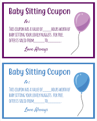 Check spelling or type a new query. 8 Best Printable Babysitting Voucher Template Printablee Com
