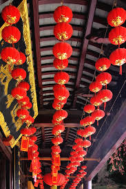 How do you make a chinese lantern? Rows Of Red Chinese Paper Lanterns Shanghai China Photograph By Christine Till