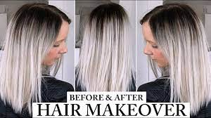 Each year, stylists come up with something new. Dark Roots Balayage Platinum Silver Grey Hair Before And After Youtube