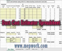 Ubuntu 11.04 beta all systems: Download Duct Cost Estimator Spreadsheet Xls For Free