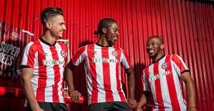 Brentford's 2020/21 umbro away shirt features plain fabric sleeves to provide a contrast of textures on a marl fabric body. Cult Kits Brentford Fc 2019 20 Home Shirt