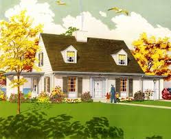 At Some Point In His Life He Would Like To Own This But Not Yet Retro Renovation House 1950s House