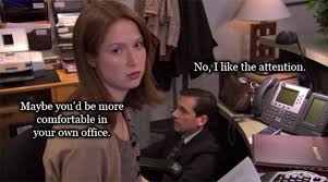 The Office Erin Hannon Michael Scott The Office Erin The Office Show Office Humor