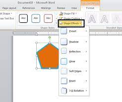 Shapes styles berfungsi mengatur style sebuah shapes secara otomatis. Mengubah Outline Dan Fill Shape Di Ms Word Teknologi Informasi