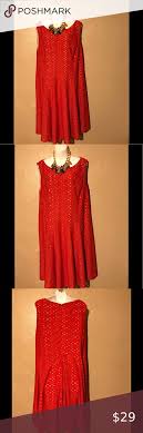 Red Lace Dress 16 Polyester In 2020 Red Lace Dress Lace Dress Colorful Dresses