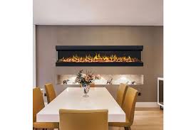 4.3 out of 5 stars. Zevoko 1600w 3 Sided 72 Inch Recessed Wall Mounted Electric Fireplace Matt Blatt