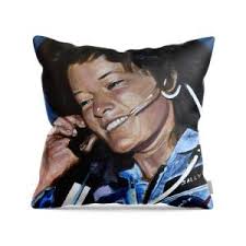 Alexei Leonov Throw Pillow by Simon Kregar